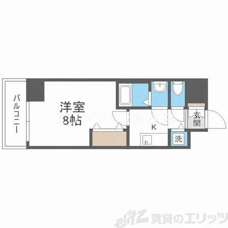 ONE ROOF FLAT TENJINBASHIの物件間取画像